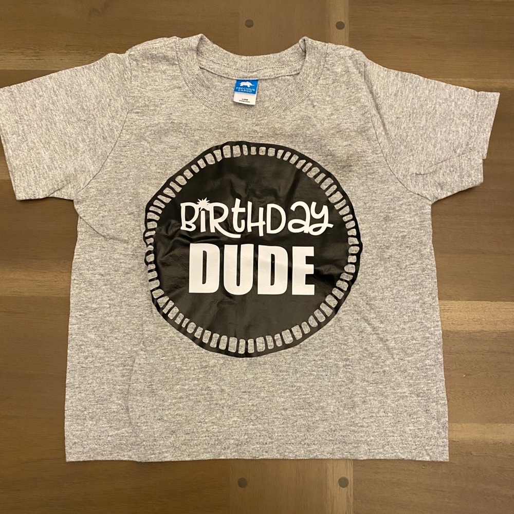 2 for 15💥Birthday Dude Toddler Boys T-shirt